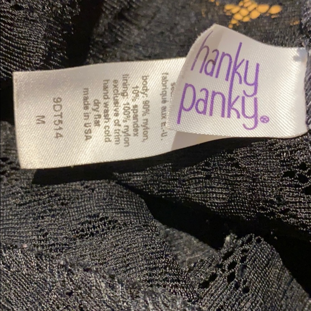 Women's Hanky Panky Lace Lingerie Top Medium - Picture 8 of 10